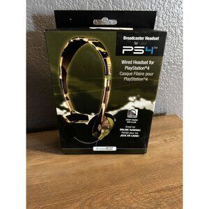 NEW DREAM GEAR PS4 WIRED HEADSEAT FOR PLAYSTATION ONLINE GAMING